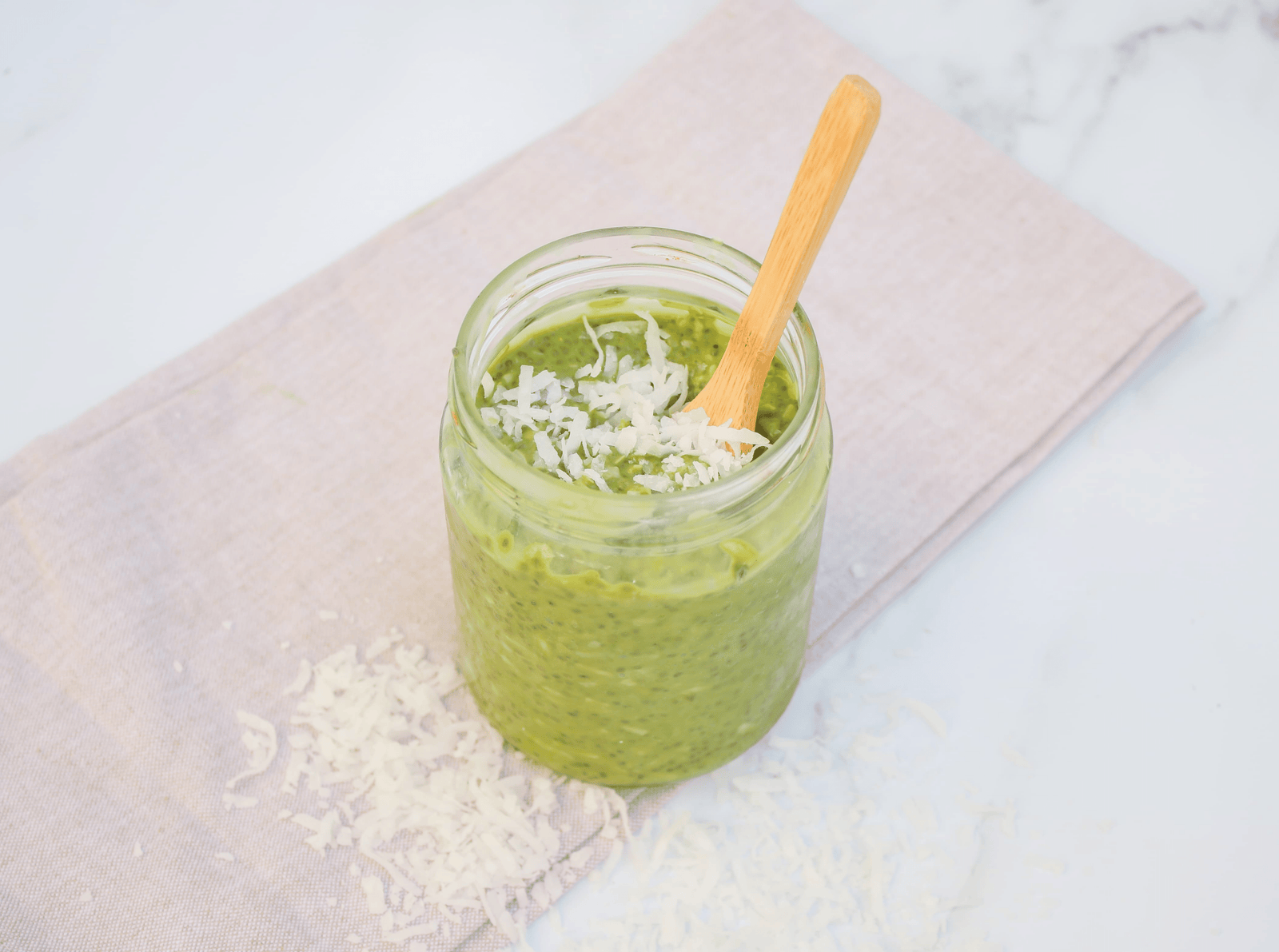 Chocolate Matcha Pudding