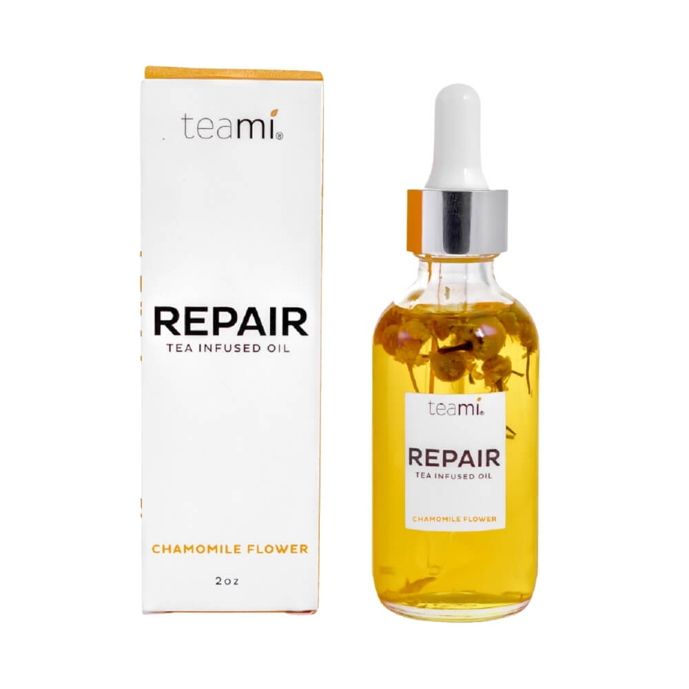 Teami facial oil bundle with repair, soothe and glow oils