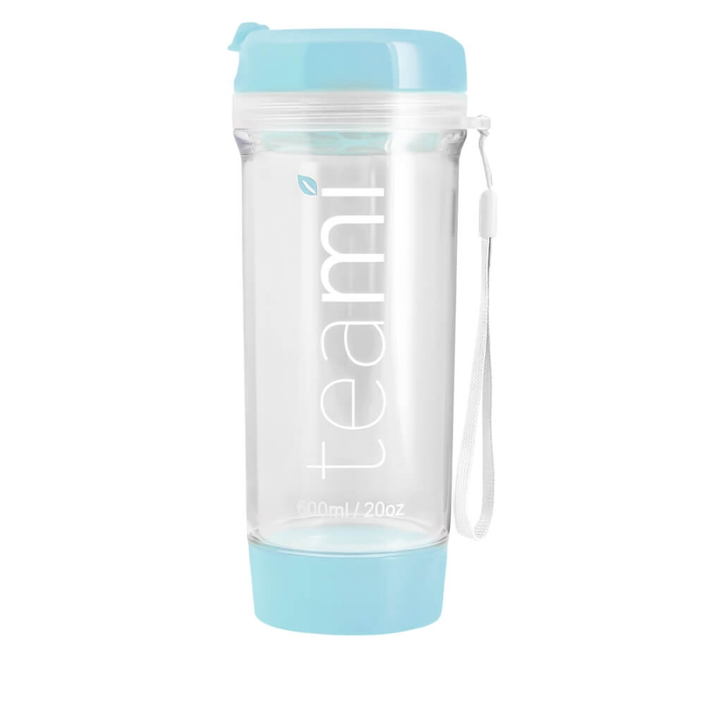 pale blue teami tea tumbler