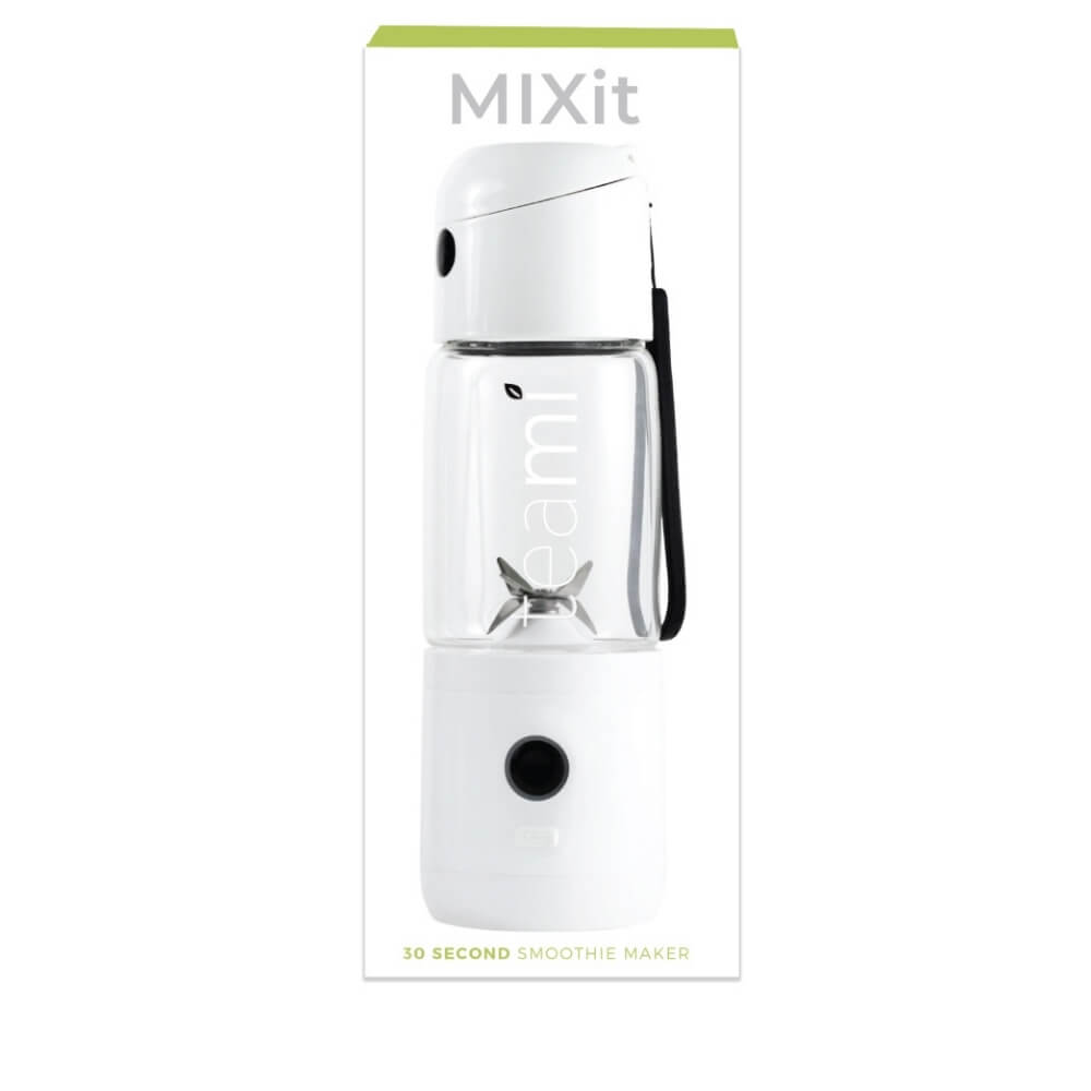 Teami MIXit portable blender packaging box on white background