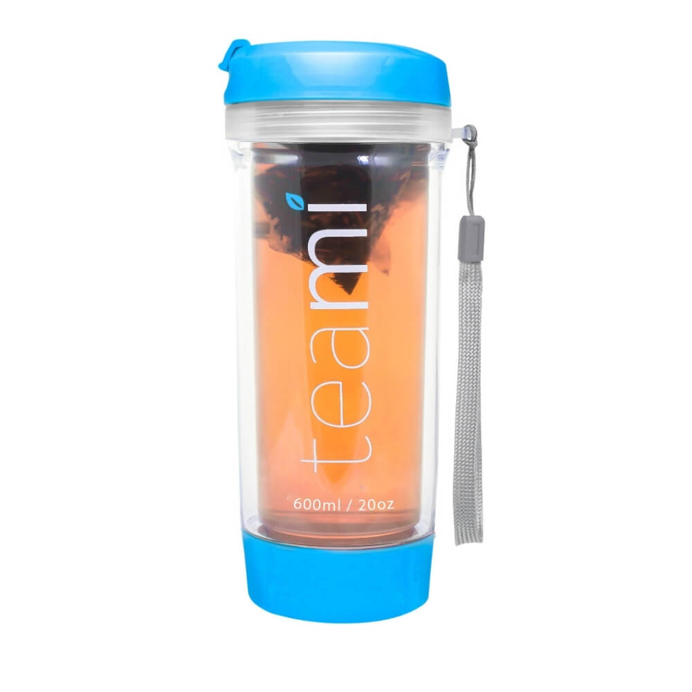 blue teami tea tumbler