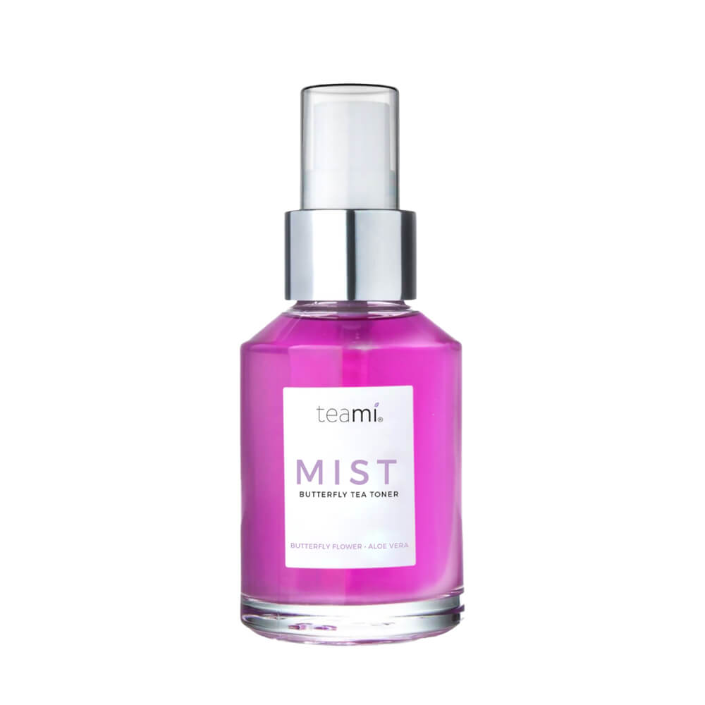 Teami butterfly toner mist with butterfly flower and aloe vera