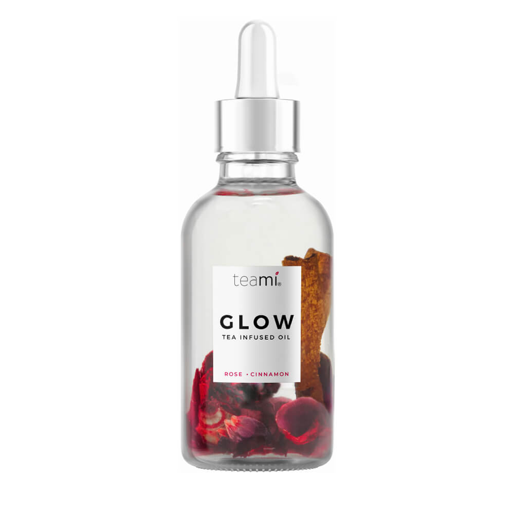 Teami glow oil with rose and cinnamon 