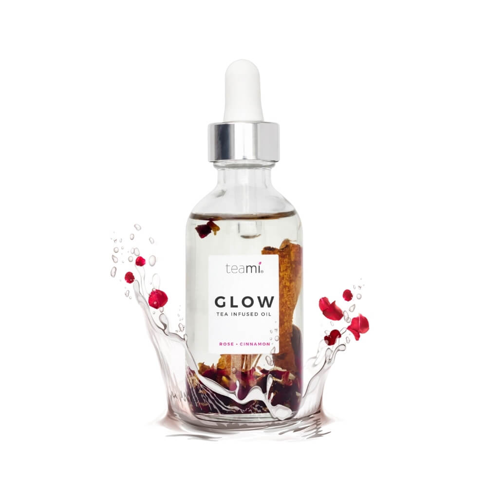 Teami glow oil with rose and cinnamon 