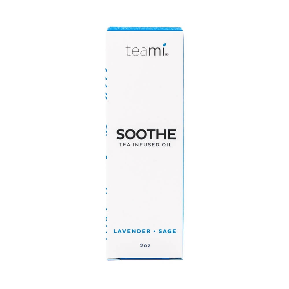 Packaging box of Teami soothe oil