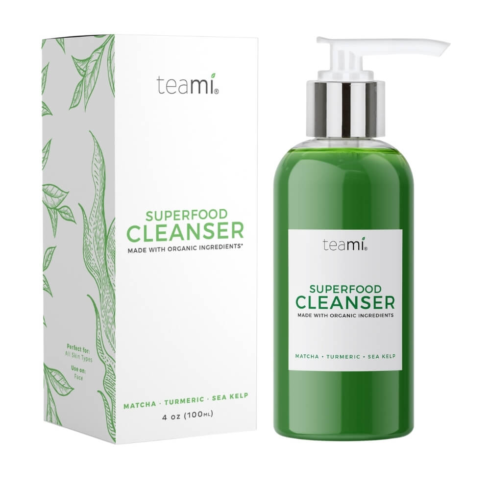 packaging box of teami superfood cleanser