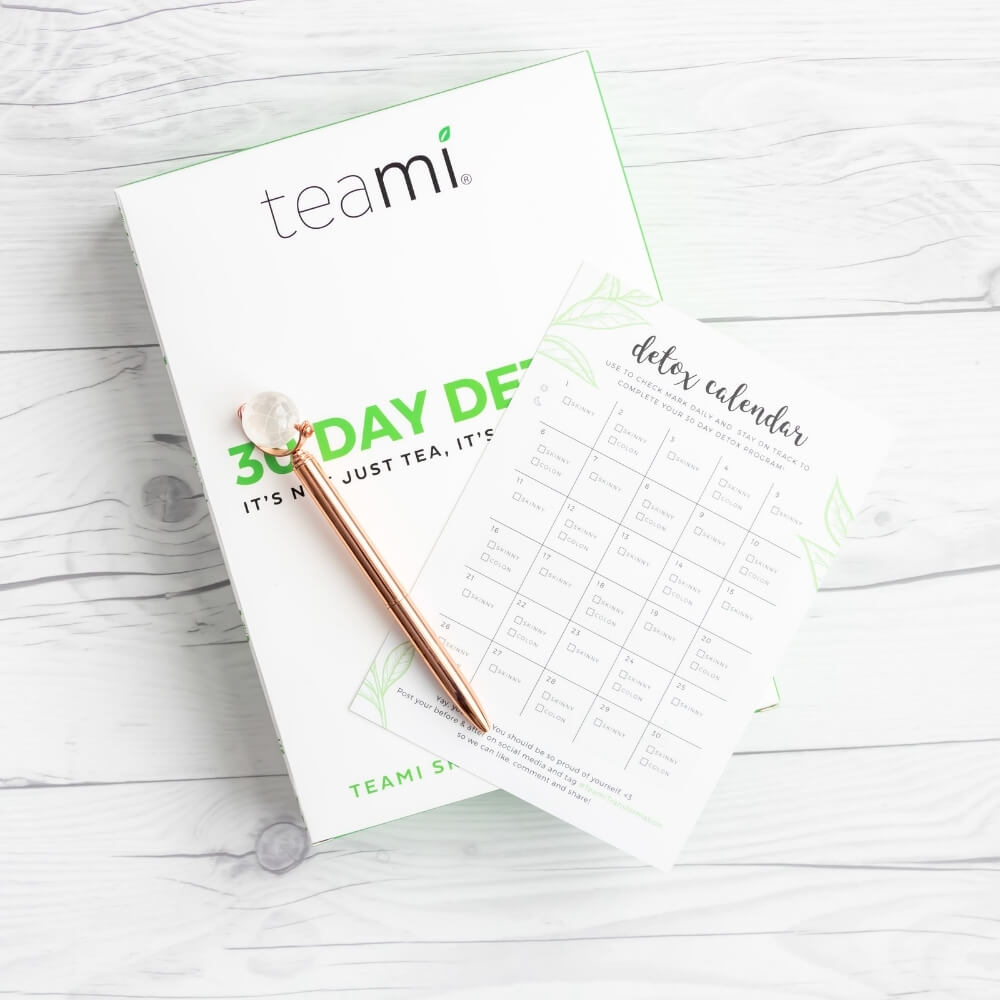 teami 30 day detox calendar