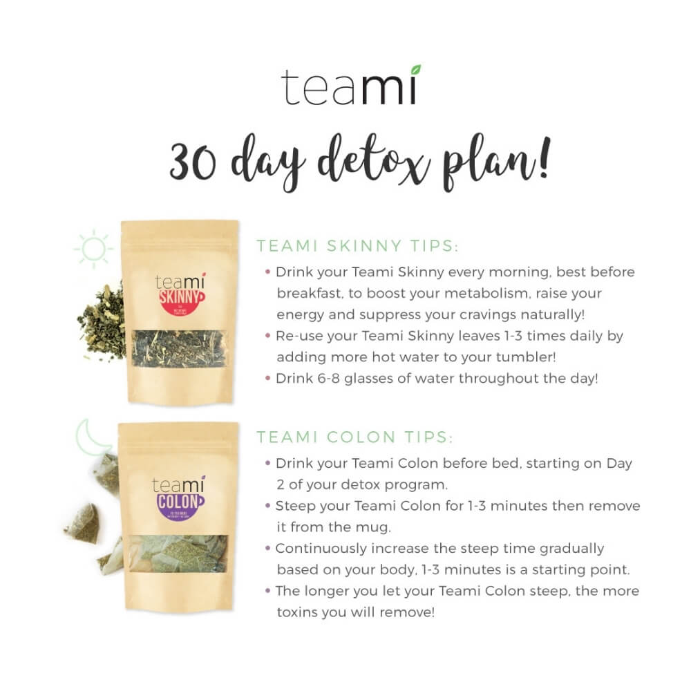 teami 30 day detox plan