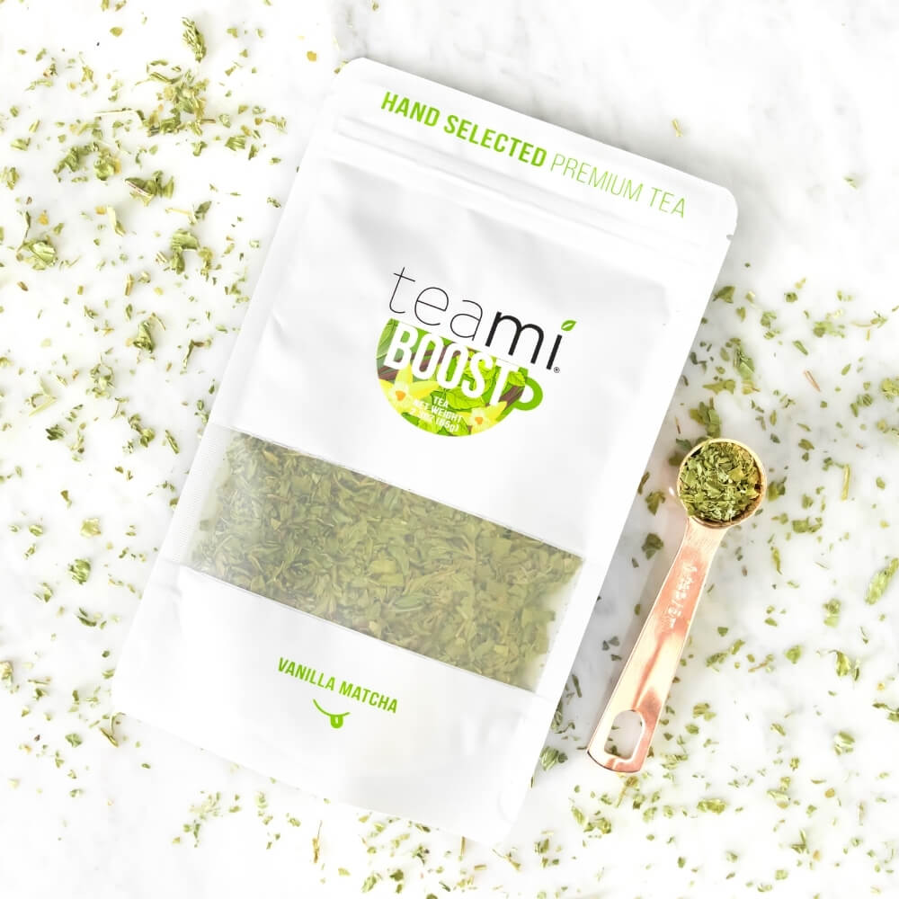 Teami boost tea vanilla matcha